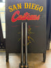 HD FXDX/T OEM FORK TUBES W/ BLACK DLC COATING - NEW San Diego Customs