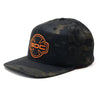 ORANGE IRON-Multicam Snap Back Hat San Diego Customs