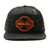 ORANGE IRON-Multicam Snap Back Hat