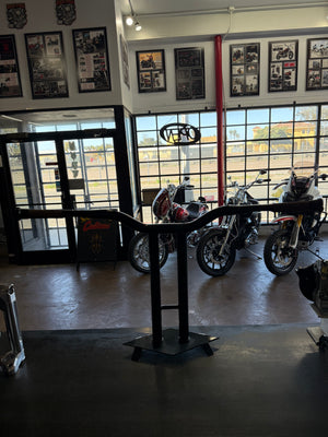 WEST COAST T BARS - 14" MX T BAR - BLACK - San Diego Customs