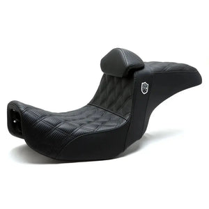 DYNA BACKREST SEAT 06-17 - SDC Pro Series Performance Gripper - San Diego Customs