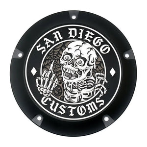 M8 Bagger Derby Cover  - SKIPPER - San Diego Customs