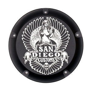 M8 SOFTAIL DERBY COVER - EASY - San Diego Customs
