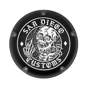 M8 SOFTAIL DERBY COVER - SKIPPER - San Diego Customs