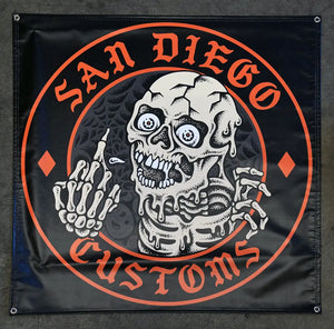 SKIPPER BANNER - San Diego Customs