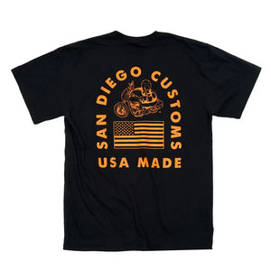 USA MADE SS Tee - San Diego Customs